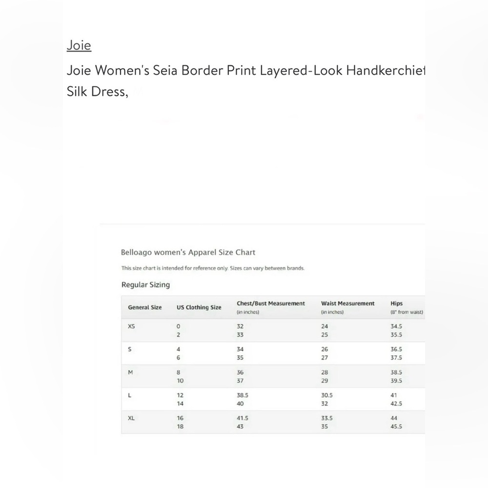 Beautiful Silk Dress by Joie - Picture 4 of 6